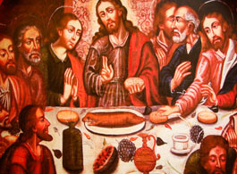 «La ultima cena» versión peruana